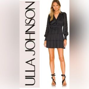 -Ulla Johnson Dress  Amara Plissé Mini Dress- size 2- NWOT $595 -